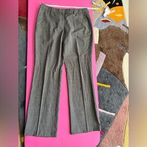 Faconnable gray wool career pants size 12